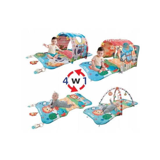 Lavinamasis Kilimėlis Žaidimams "Activity Gym" 4in1
